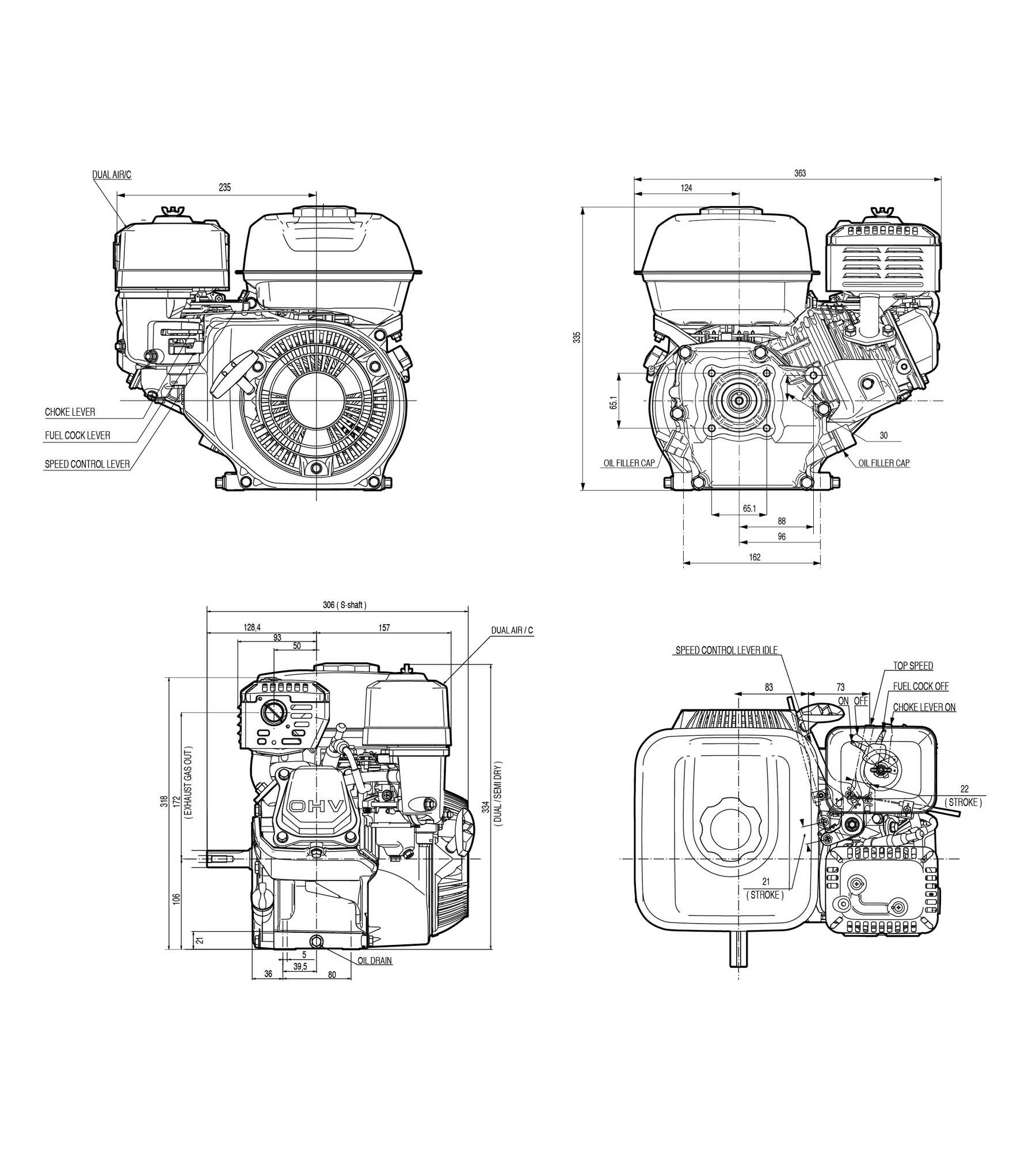 dimensiones-motor-gp-160